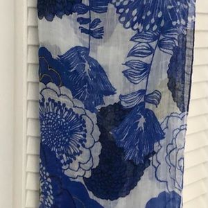 Four beautiful gently used scarves.